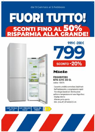 FRIGO MIELE KFN4395DDEL